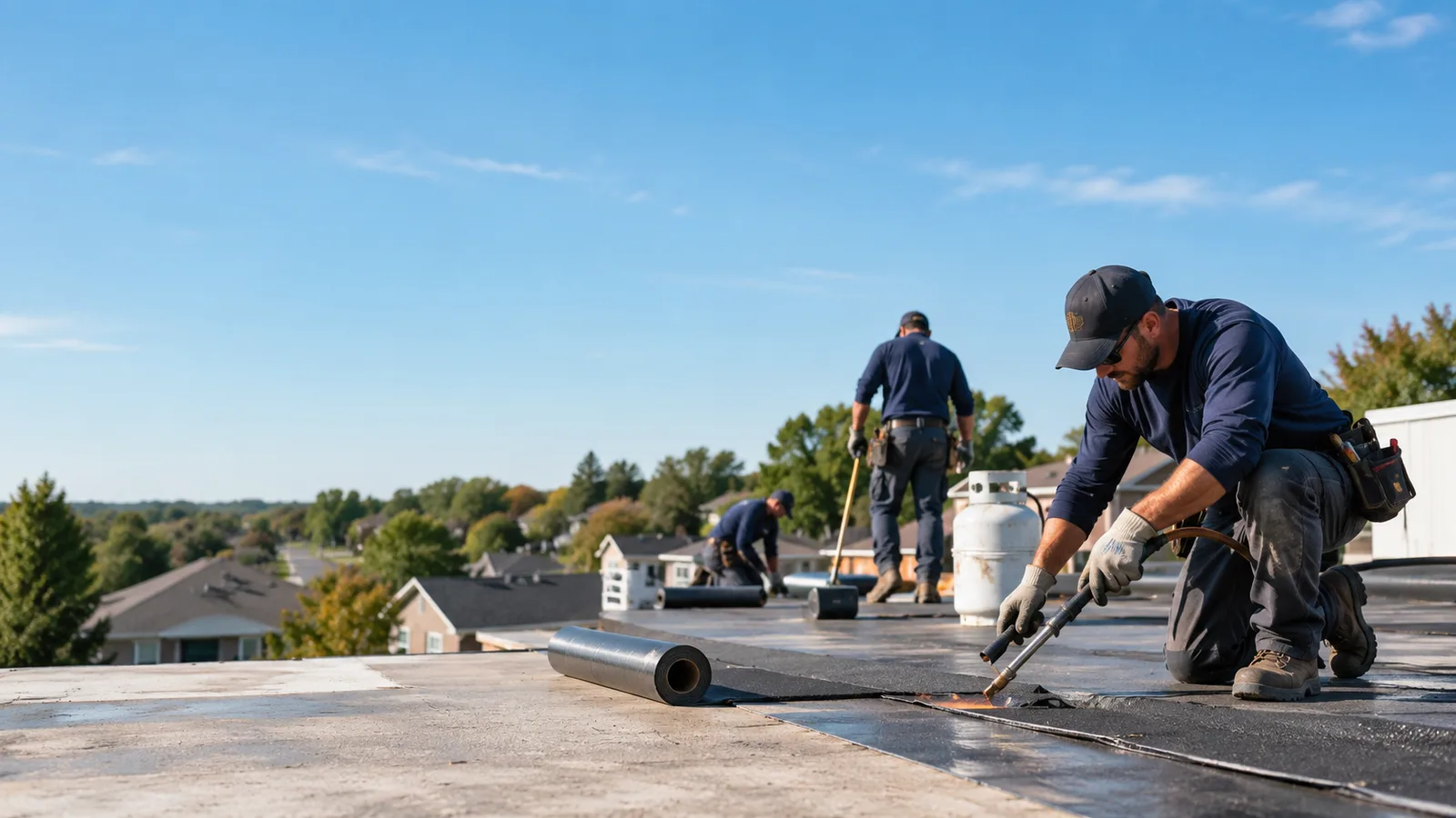 Flat Roof Leak Repair providers in Hedrick, IA